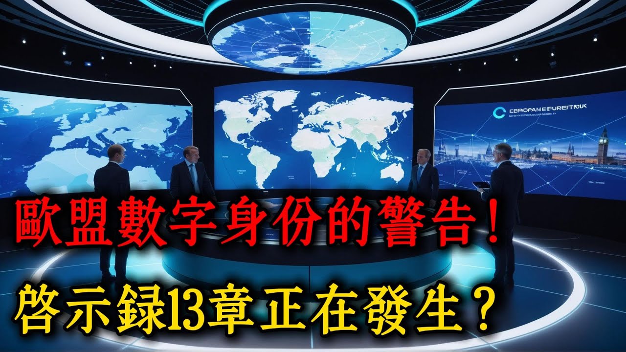 警醒！“獸的系統”已經啟動？歐盟數字身份與聖經預言的驚人吻合！
