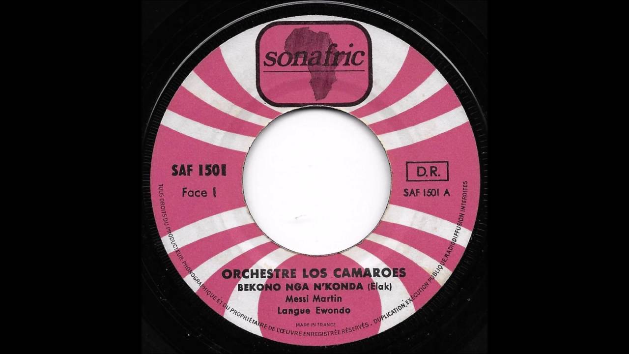 Orchestre Los Camaroes - Bekono Nga N'konda (Sonafric SAF1501)