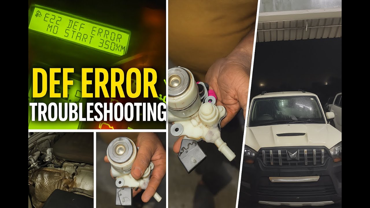 scorpio classic s urea motor damage def error 350 km kaise sahi kia dekhe is video m