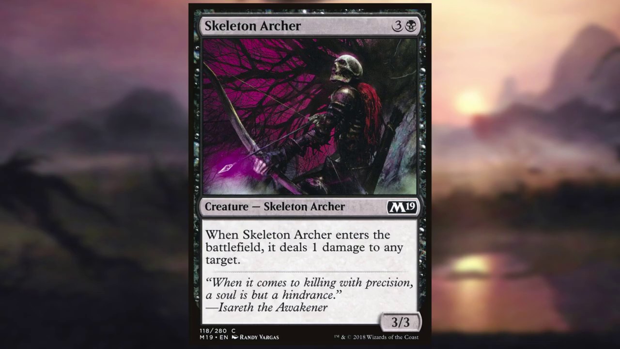 Random Card Talkin' - Skeleton Archer
