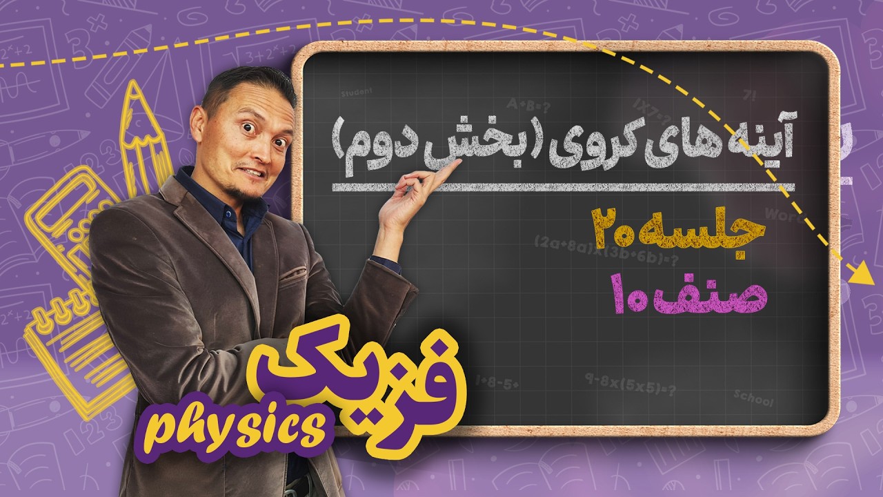 فزیک صنف دهم _ جلسه ۲۰ _  بخش دوم: آینه های کروی