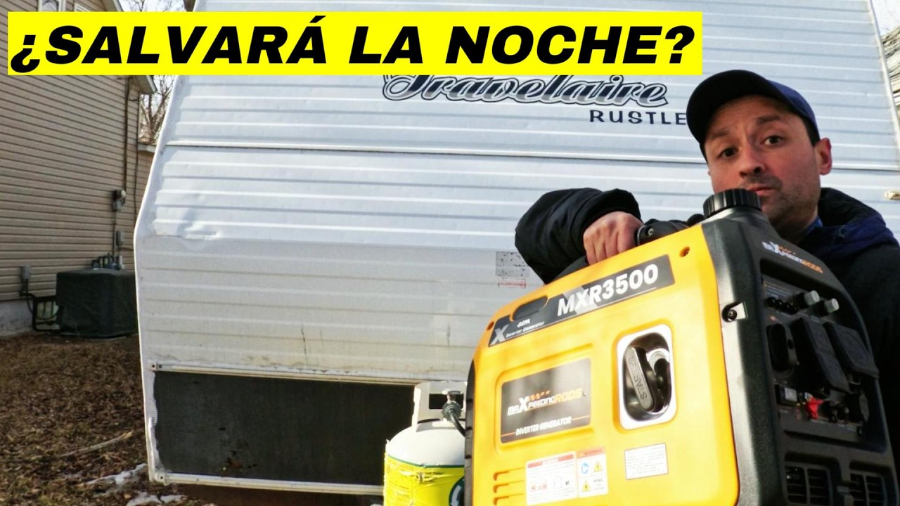 –20°C en mi Casa Rodante ❄️ Si el Generador Fallaba… Me Congelaba