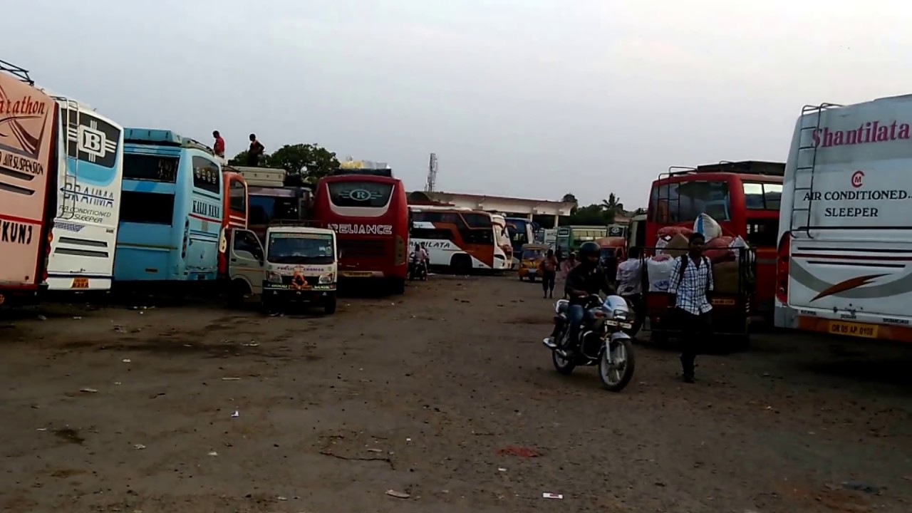 Largest Bus Stand - Baramunda Bus Stand, Bhubaneswar