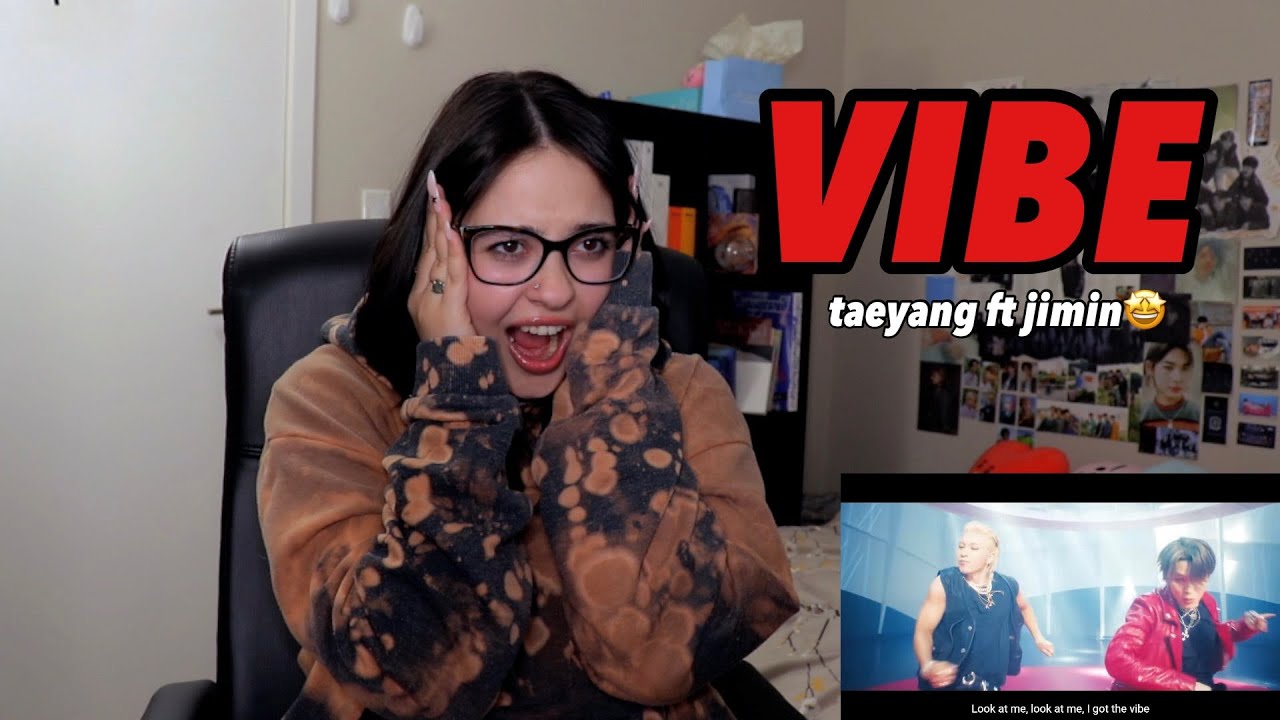 TAEYANG FT. JIMIN 'VIBE' MV REACTION (jimin i missed u so much)