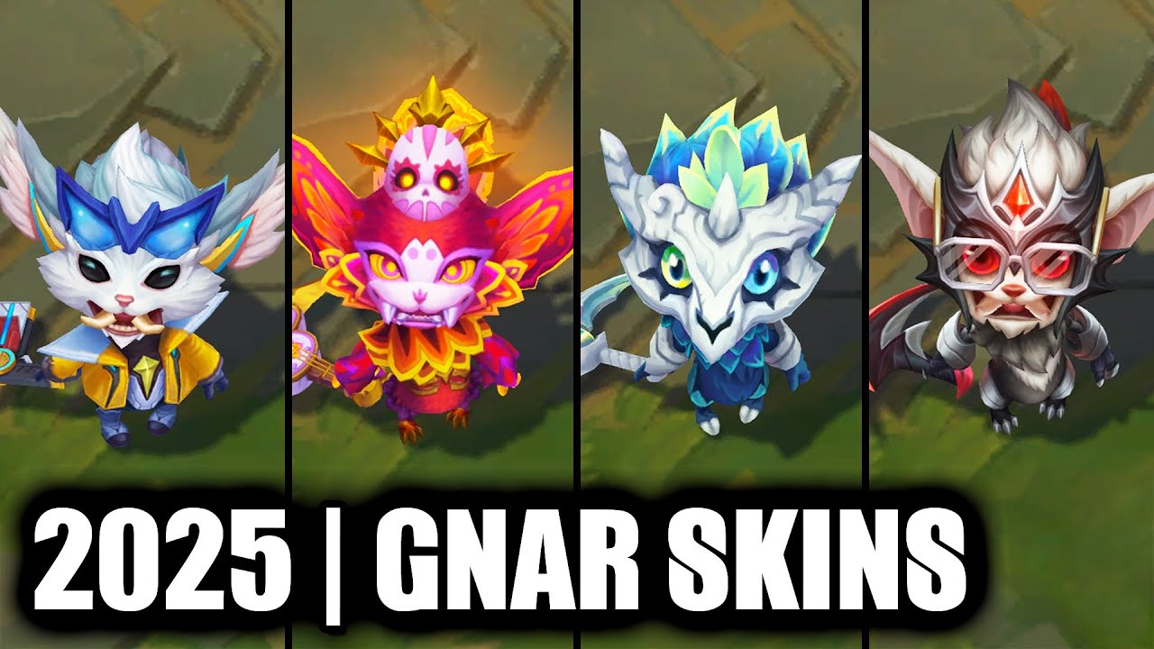 ALL GNAR SKINS SPOTLIGHT 2025 | League of Legends