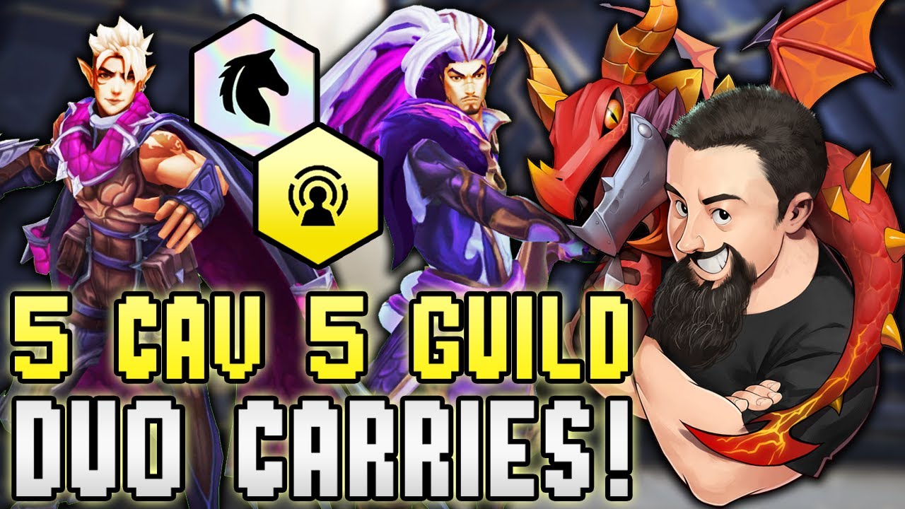 5 Cavalier 5 Guild - Duo AD Carries Yasuo and Talon!! | TFT Dragonlands | Teamfight Tactics