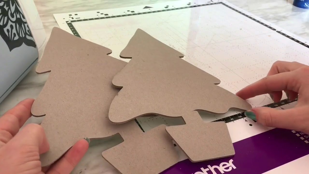 🎄Proyecto hecho con Cartón en la ScannCut 🎄