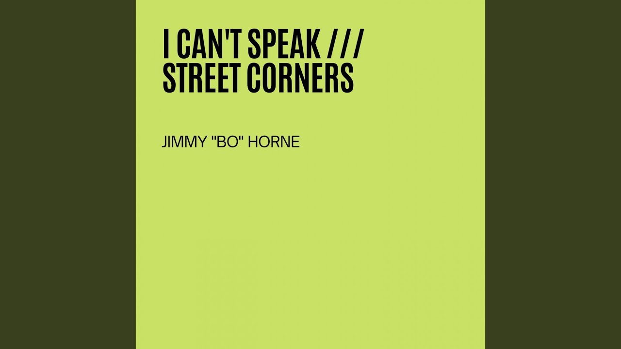 I Can't Speak