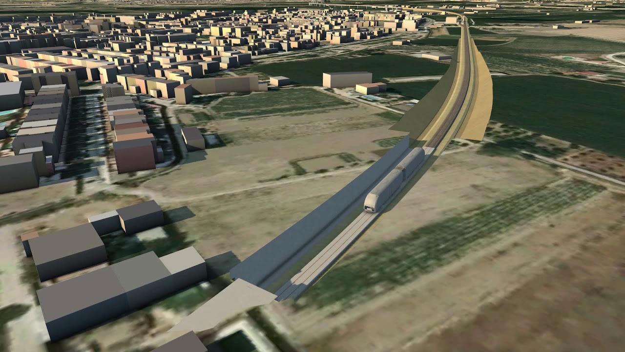 Proyecto de conexión ferroviaria Granada - Aeropuerto