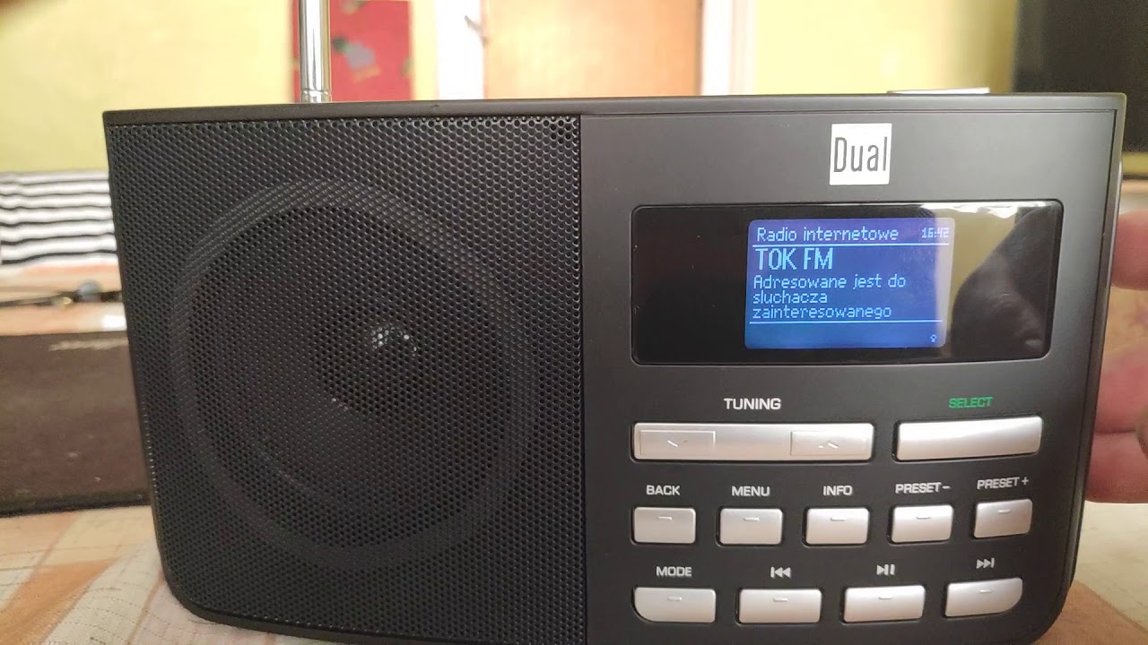 DUAL IR 5.1 - FM Radio - internet radio - odtwarzacz muzyczny