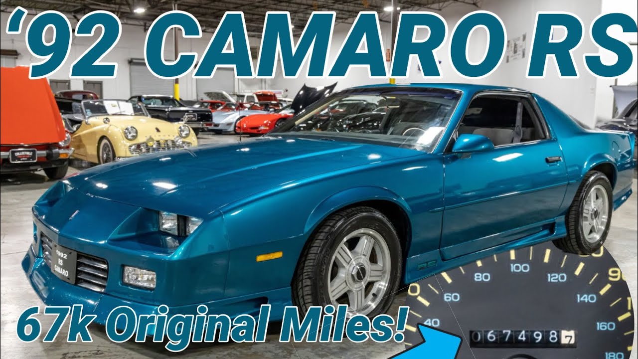 CLEAN 1992 Chevrolet Camaro RS Review - Collectible Motorcar of Atlanta