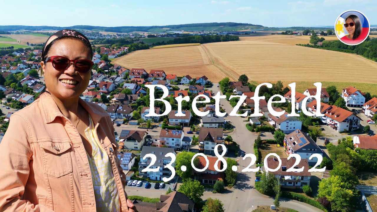 Panorama Bretzfeld Hohenlohe Baden Wuerttemberg Germany