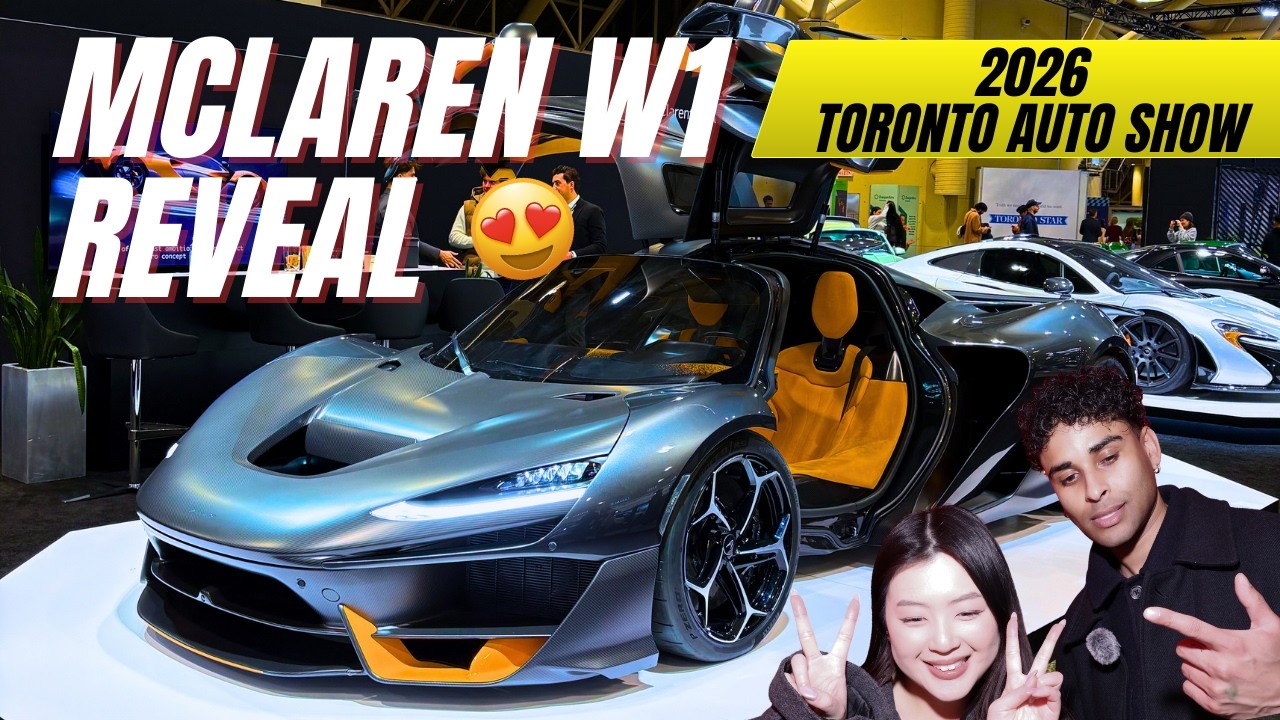 Valentine's Day in Toronto |2026 AutoShow| 4K 🏎️🤍