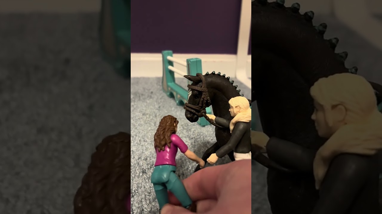 My worst fall ever: Schleich movie