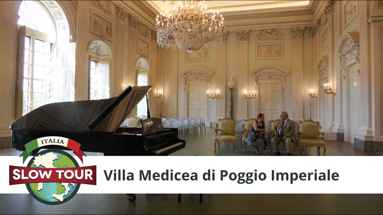 Syusy Blady fra le Ville Medicee Toscane: Villa Medicea del Poggio Imperiale | Italia Slow Tour