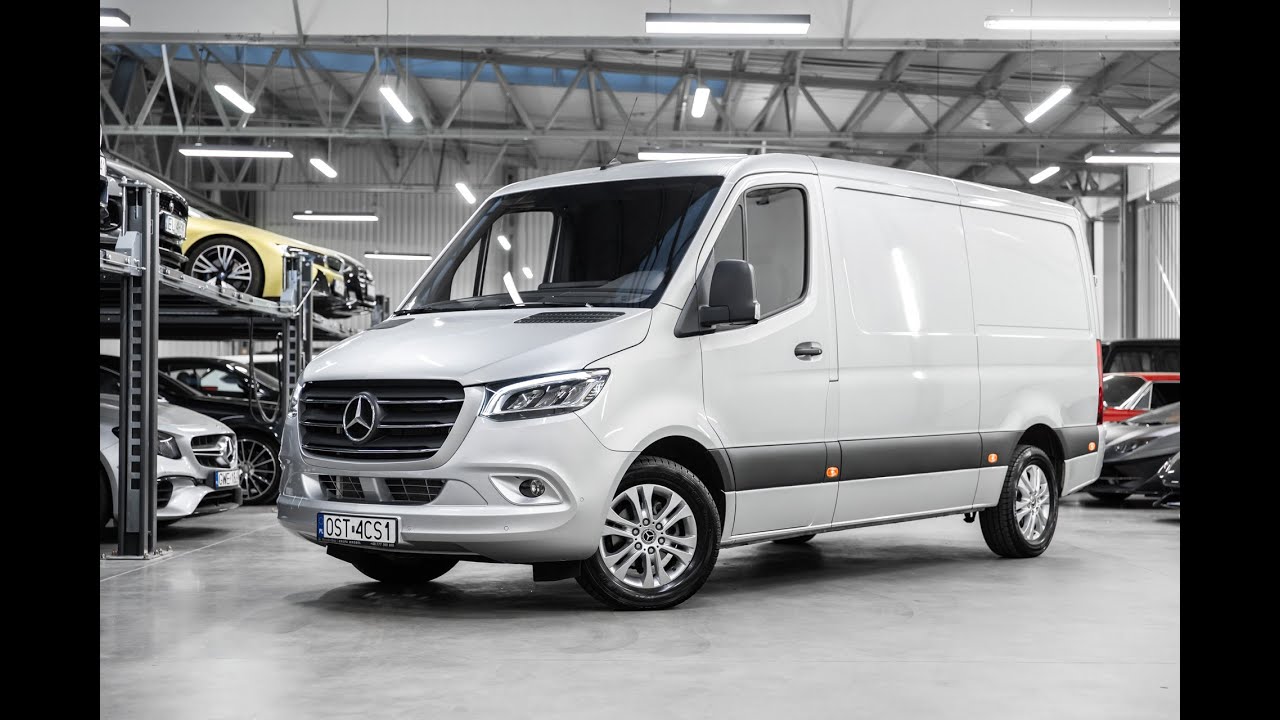 Mercedes-Benz Sprinter 317 CDI 2.0 170KM L2H1, 2021 Salon Polska, FV 23%. Gwarancja 11.2025!