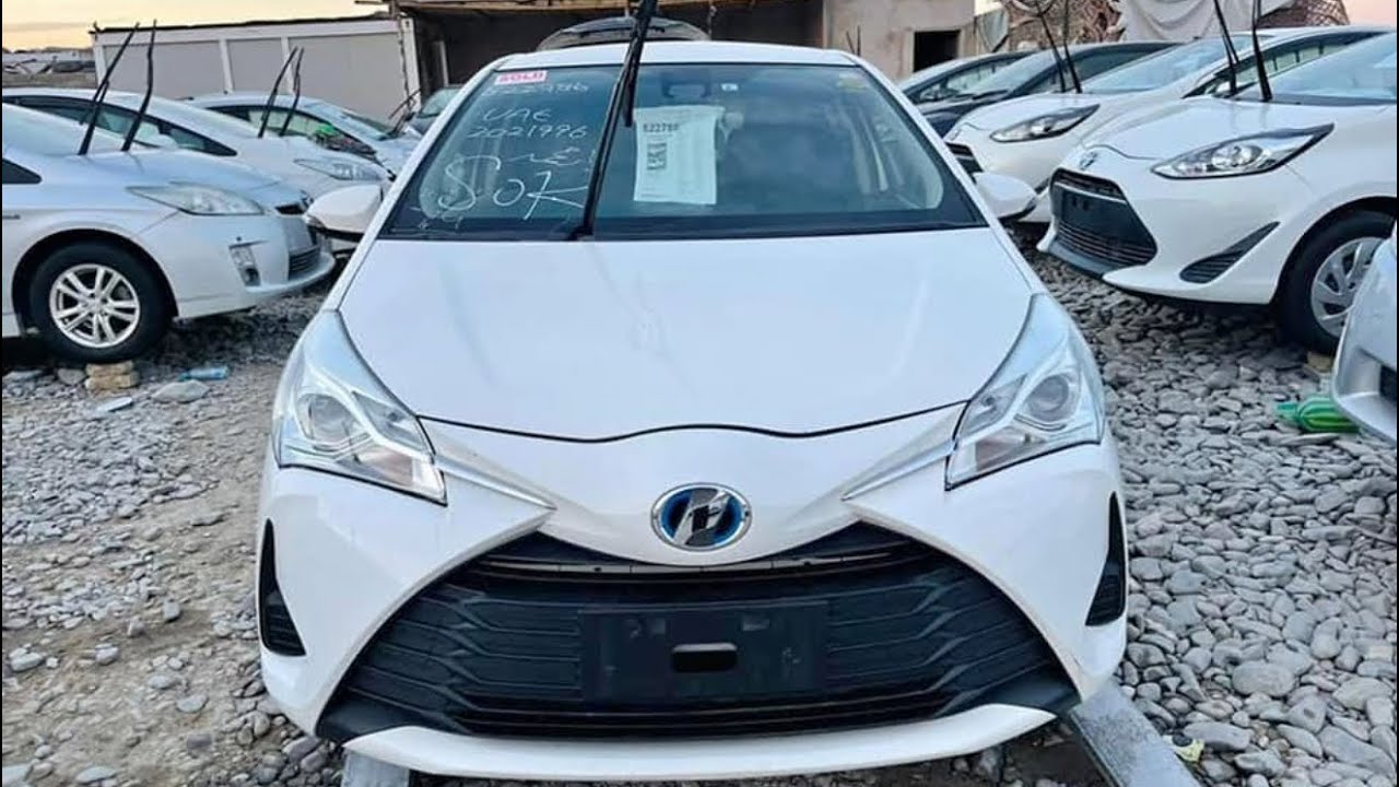 Non custom paid TOYOTA VITZ hybrid 1.5 (2017) Just in 14.5 lac | delivery all Pakistan available 