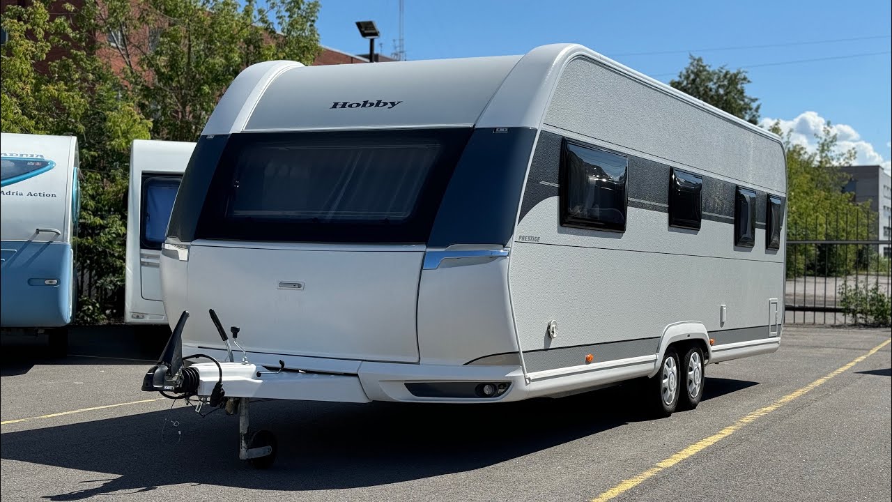 Новый и полностью укомплектованный прицеп-дом Hobby Prestige 660 WFC