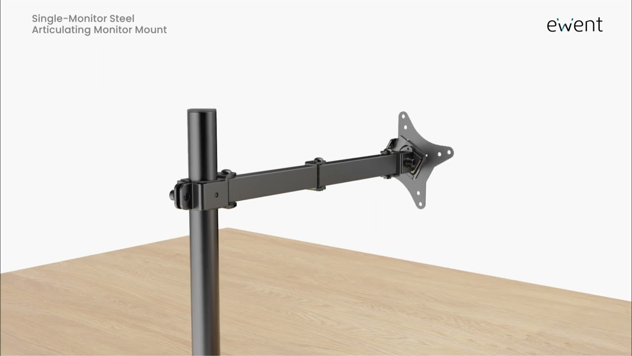 EW1510 Monitor desk mount 1 screen up to 32 installation EN