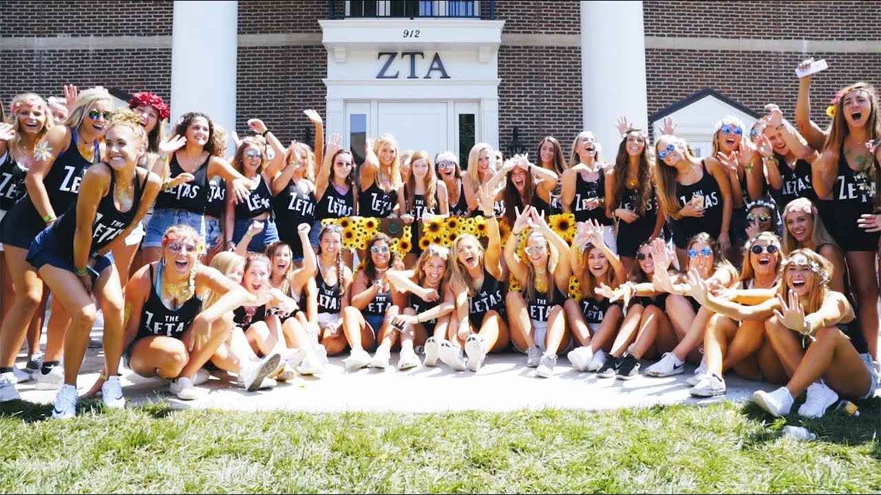 Zeta Tau Alpha - Mizzou Bid Day 2017 - The Zetas