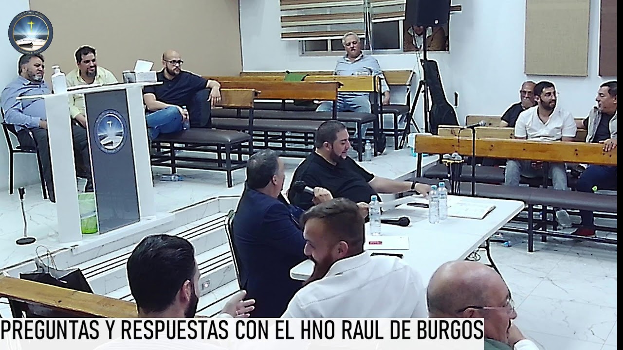 VISITA HNO RAUL DE BURGOS 2º CULTO + COLOQUIO  Iglesia Templo de Talavera