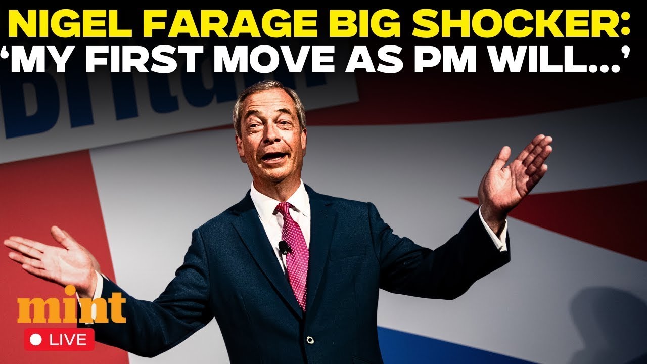 Nigel Farage LIVE: Reform UK Leader&rsquo;s BIG REVEAL | 1st Move as UK Prime Minister | Deportation Plan