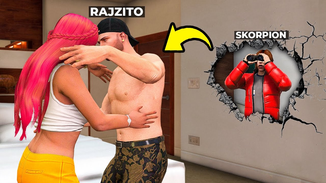 ESPIONEI MEU AMIGO POR 24 HORAS NO GTA 5 RP