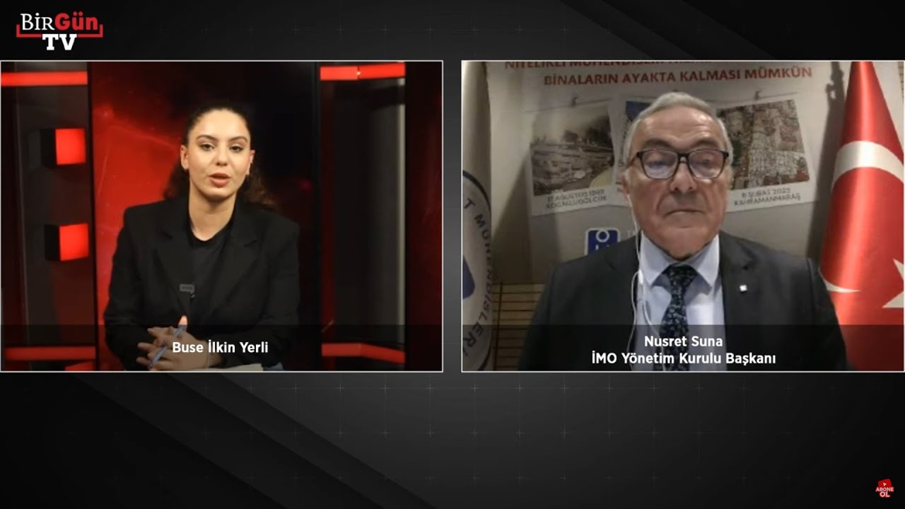 TMMOB İMO Yönetim Kurulu Başkanı Nusret Suna BirGün TV'de