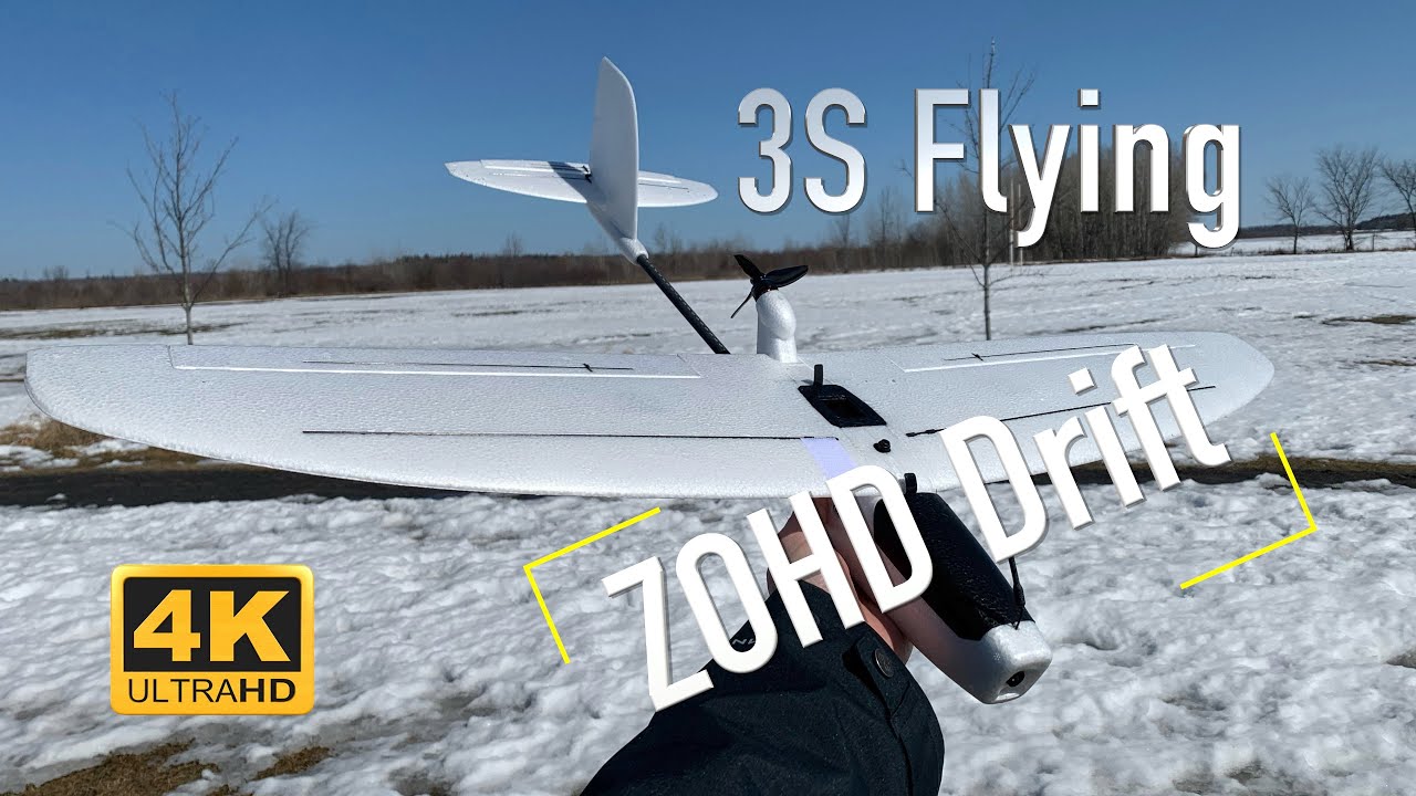 ZOHD Drift - Under 250g on 3S!