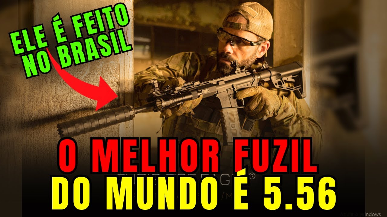 ESSE FUZIL BRASILEIRO É O MELHOR DO MUNDO