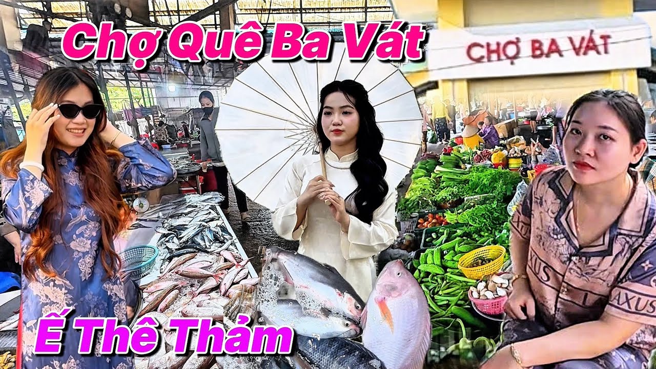 Chợ Vắng Chưa Từng Thấy Quá Trời Ế Tiểu Thương Bỏ Sạp Chợ Ba Vát