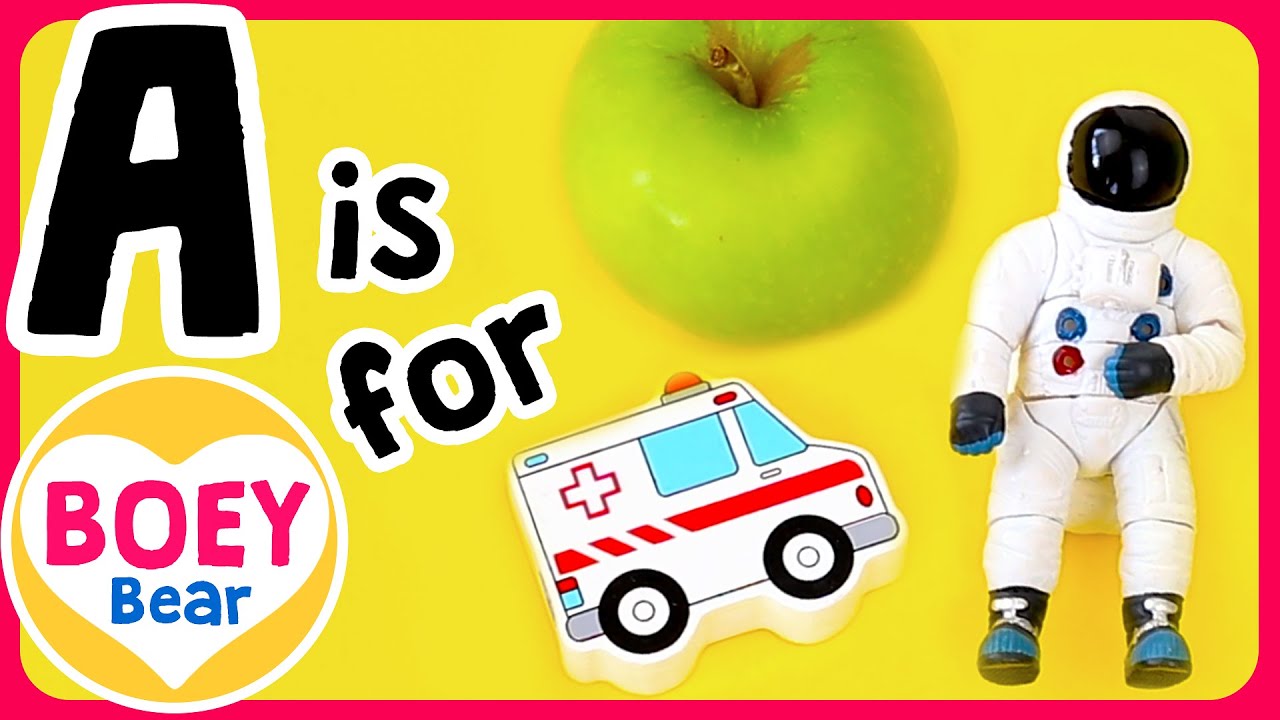 Learn A to Z 3 words in English (my first picture dictionary for kids)