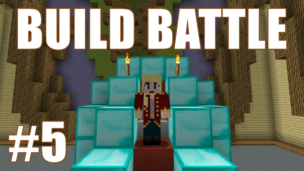 Minecraft - Build Battle - Ep5 - Valtaistuin!