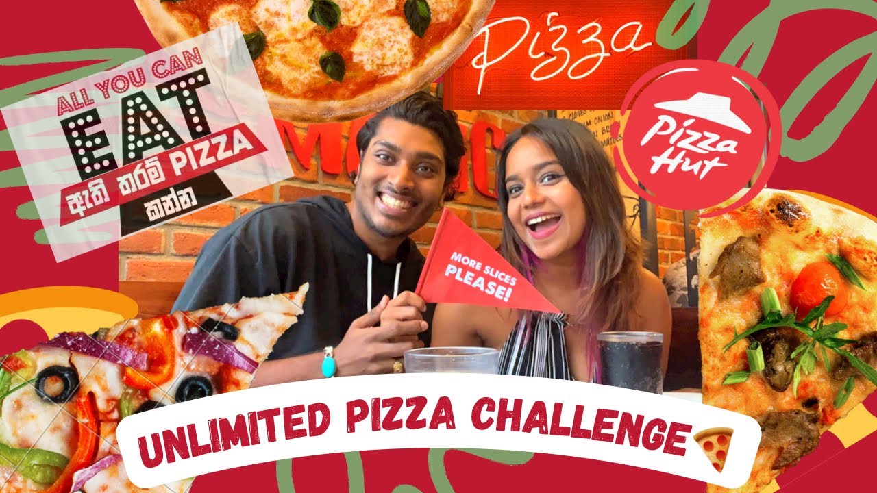 UNLIMITED PIZZA FOR 30 MINUTES🍕🤤❤️ (සිංහල vlog) How many can you eat?😱 #sinhala #srilanka