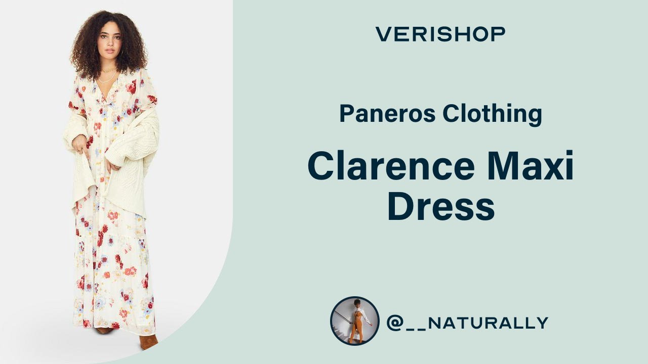 Paneros Clothing Clarence Maxi Dress Review