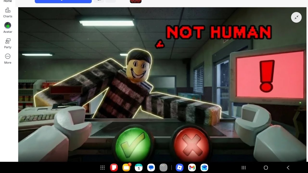 Roblox nightlight shift at grocery store