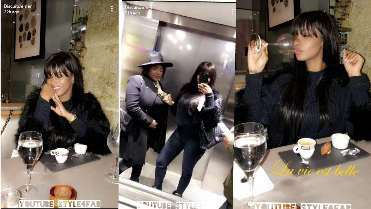 Coco emilia un  Voyage  à Paris pour changer d'air. 😍