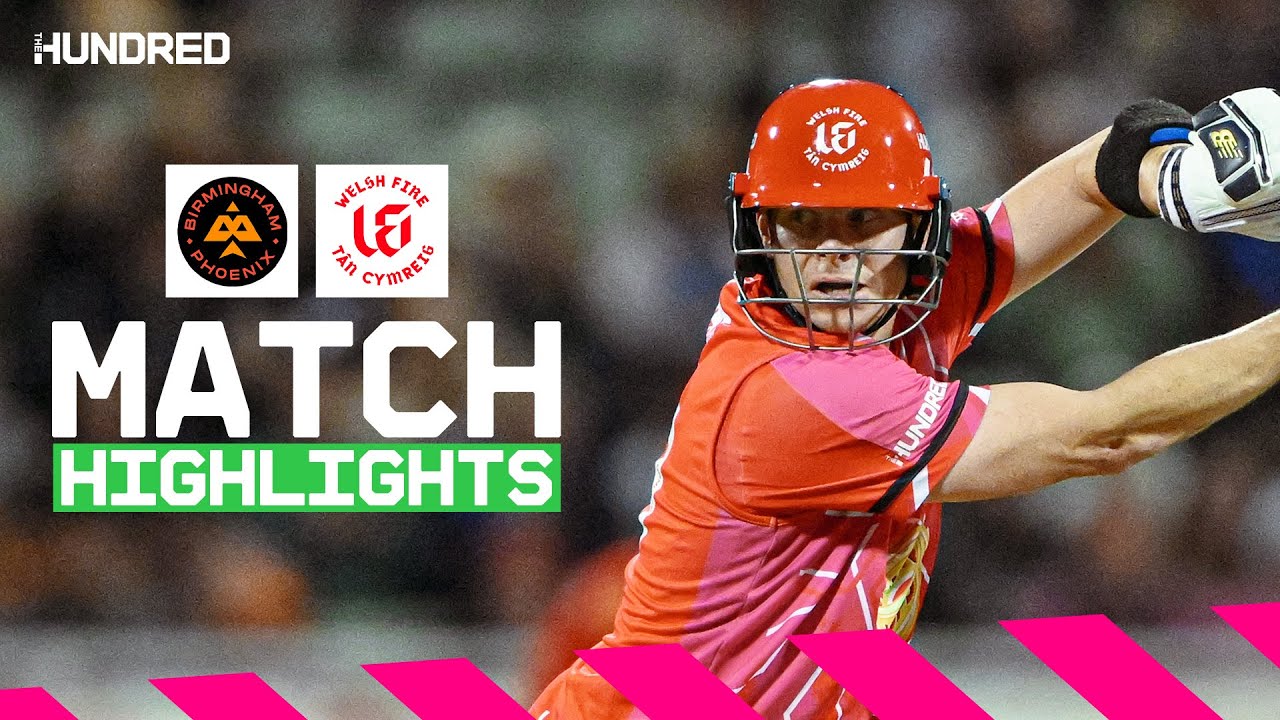 Steve Smith HITS 47 🔥 | Birmingham Phoenix vs Welsh Fire Highlights