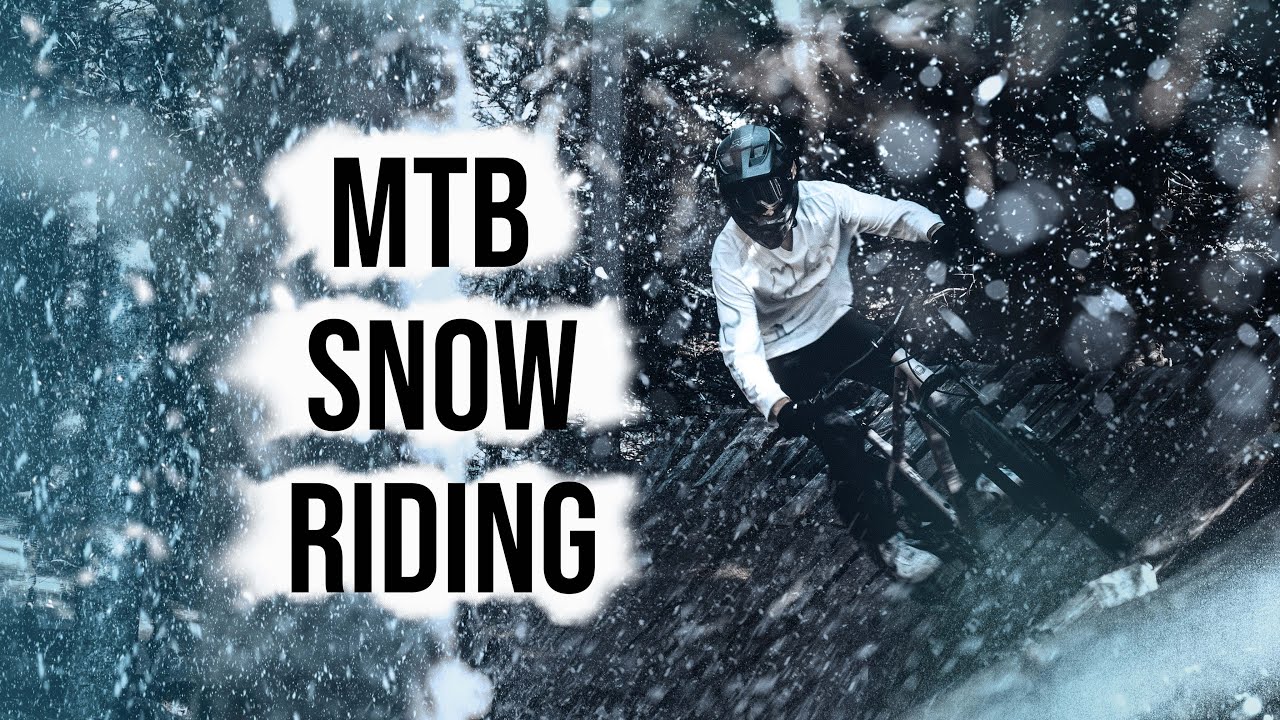 EPIC MTB SNOW RIDING MISSION | ICELAND
