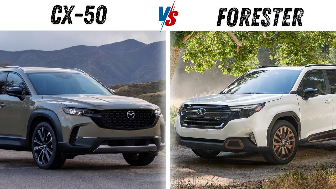 Subaru Forester 2026 года против Mazda CX-50: решающая битва полноприводных кроссоверов &mdash; какой и...