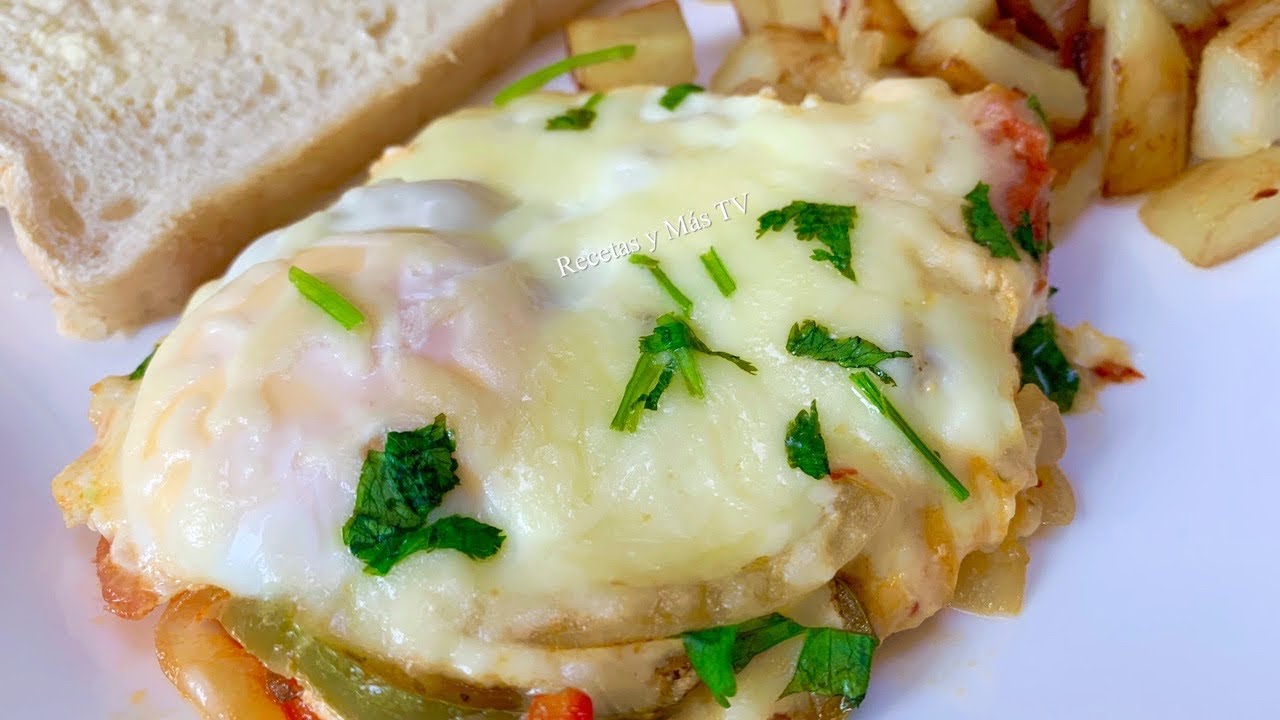 Desayuno Rico, Facil y Rapido con Huevos y Papas-Listo en solo 10 minutos