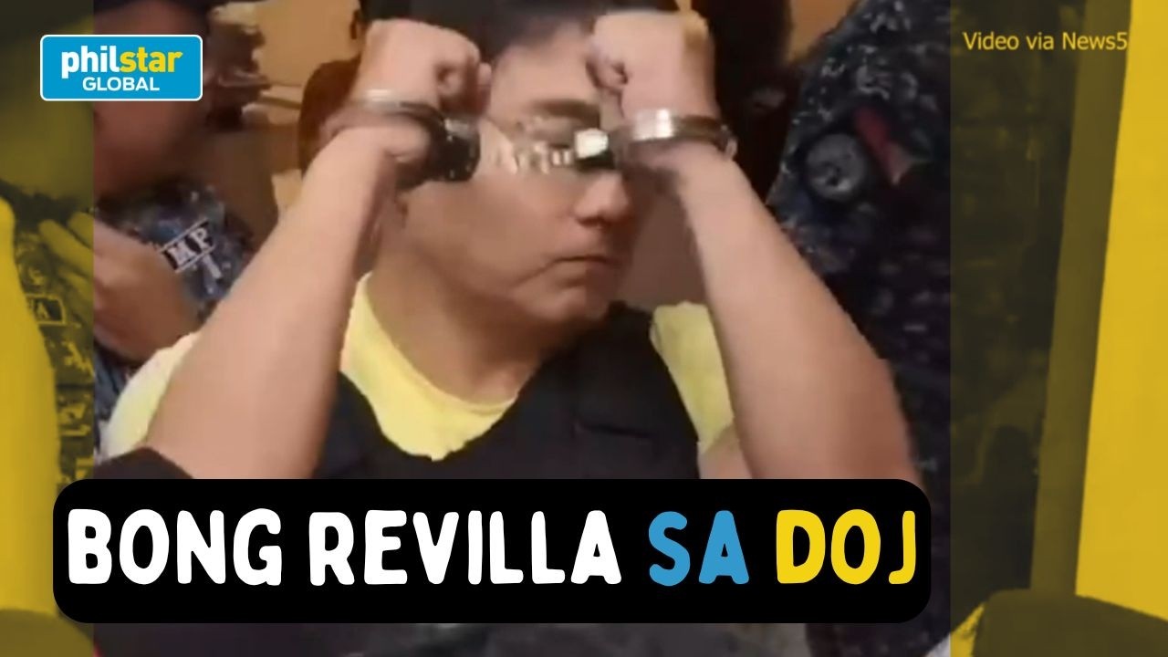 Bong Revilla dumating sa DOJ para sa ikalawang preliminary investigation