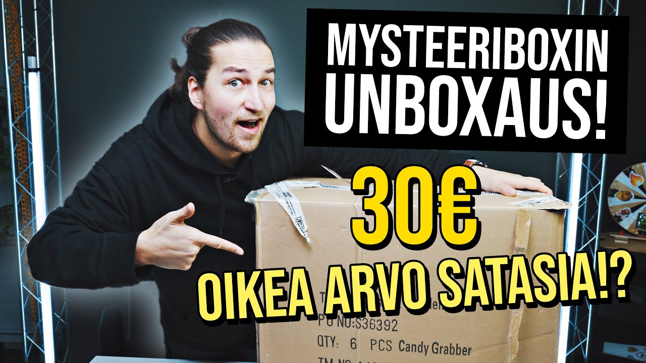 TÄMÄ OLI VIRHE! - Mystery Box Unboxing