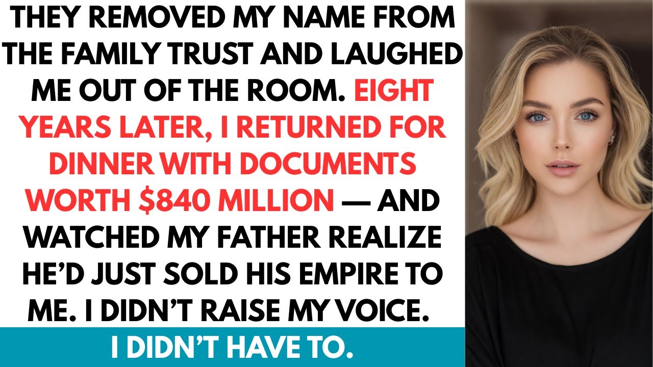 They Deleted My Name From Everything — I Came Back As Their New Owner