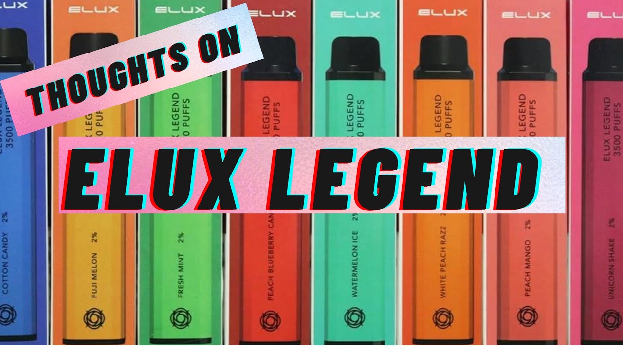 Elux Legend 3500 review disposable vape