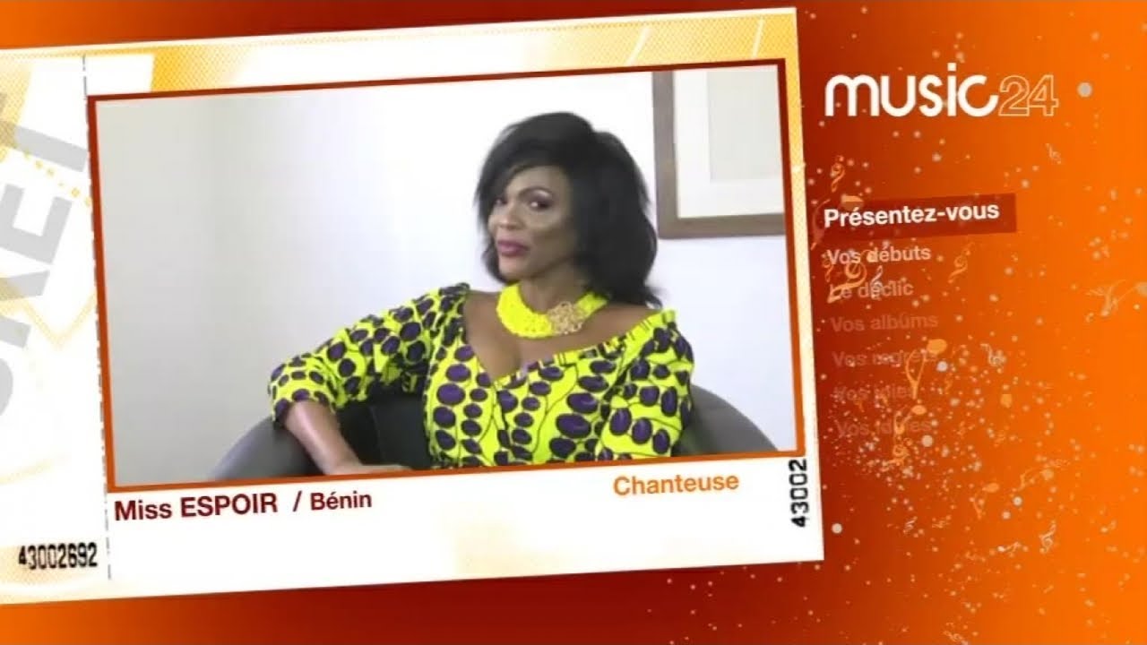 MUSIC 24 - Benin : Miss Espoir, Artiste Chanteuse