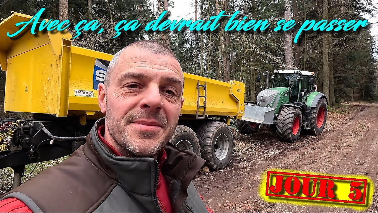 [EN MODE BUCHERON] J5- UNE SORTIE QUI NE SE PASSE PAS COMME PRÉVU....🌳🪚🌲🪓🪵