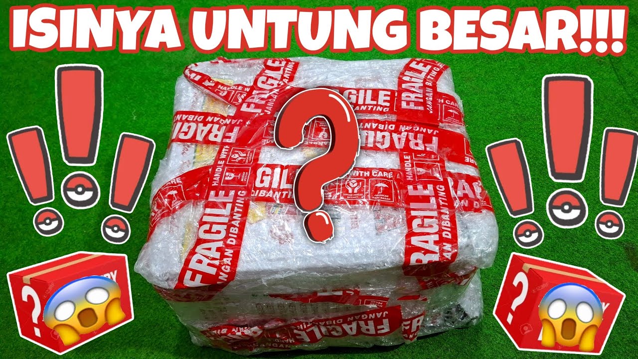 WOW!! ISINYA MENGUNTUNGKAN!!! UNBOXING MISTERI BOX BIKIN KETAGIHAN 5K