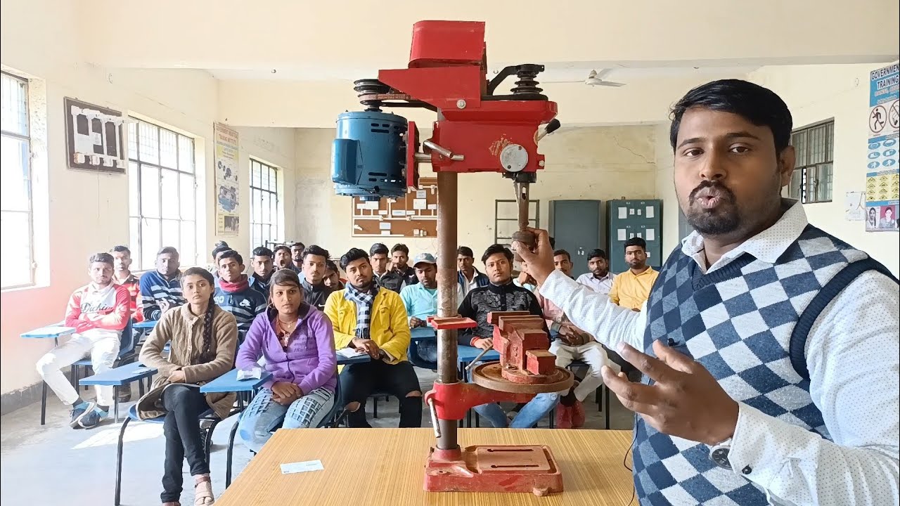 iti 360 degrees | iti online class | iti practical class | drilling machine | iti fitter classes