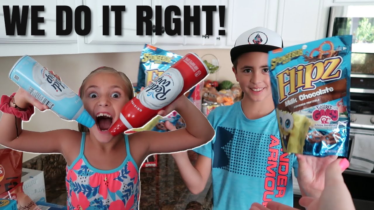 FOOD SHOPPING DONE RIGHT / Our No-Contact Grocery Haul Experience / What Does the Gomez Family Eat?